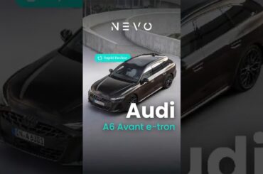 Audi A6 Avant Rapid Review #audi #a6 #ev #electriccar