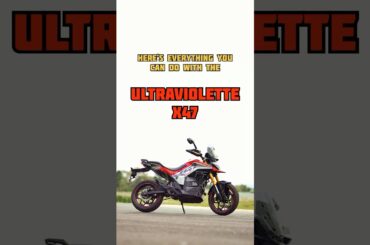The Ultraviolette X47 Is Versatile! #ultraviolette #ultraviolettex47 #electric #bikes #shorts