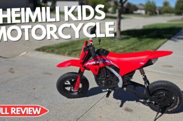 This 24V Electric Motorcycle for Kids Is AWESOME! | Heimili Kids Electric Bike Review