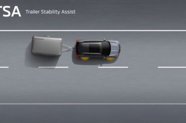 MITSUBISHI OUTLANDER PHEV | TSA（Trailer Stability Assist）