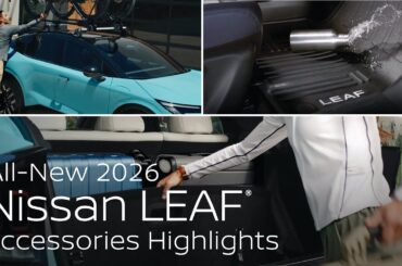 All-New 2026 Nissan LEAF Quick Guide to Best Interior and Tech Features