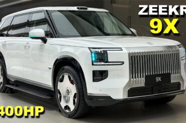 2026 Zeekr 9X - 1400HP Luxury 6-Seater PHEV SUV Full Tour