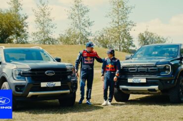 Yuki Tsunoda & Nani Roma Tackle Off-Road | Ford Racing