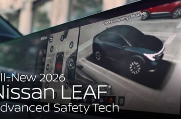 All-New 2026 Nissan LEAF: Advanced Driver Assistance & Safety Tech
