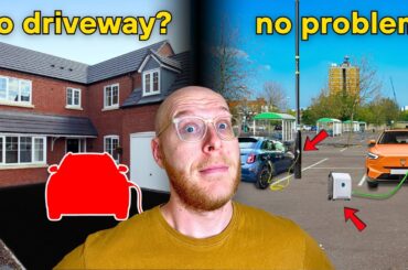 How To Charge Your Electric Car with No Home Parking