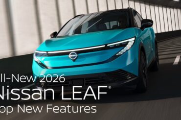 All-New 2026 Nissan LEAF: Experience the Future of Electric Driving