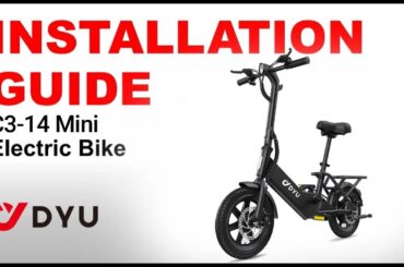 DYU C3-14 Mini Electric Bike Assembly & Installation Guide | Full Step-by-Step Tutorial