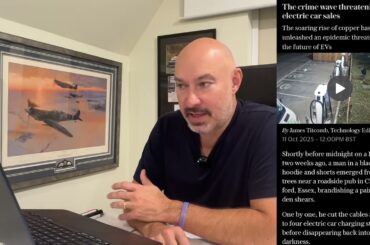 Electric Car Cable thefts Out of Control! You will not believe the numbers...