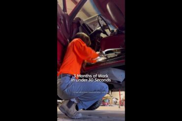 Watch a Vintage Ford Truck Get Restored in Less than 30 Seconds