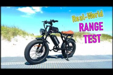 Real world Range Test on Megawheels EB01 Fat Tire Electric Bike