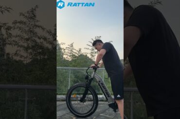 Rattan Sequoia Ebike---Power, intelligence, and comfort!  #electricbike #rattanebike