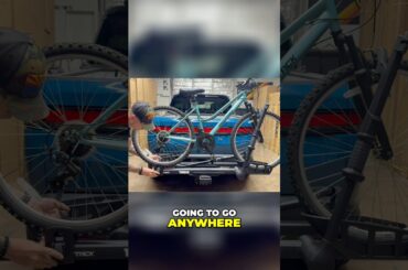 From e-bikes to trail rides the Thule T2 Pro XTR bike rack does it all! #shorts #bikerack #biking
