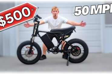 I Built the CHEAPEST Sleeper E-Bike (Ridstar Q20)