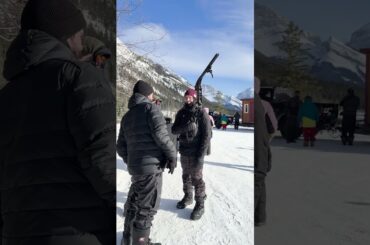 Behind the scenes of a -30℃ video shoot with Carey Price