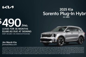 Kia Sorento Plug-In Hybrid 10/18/2025 6309032