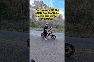 GET 10% OFF The Luckeep M5 Ultra E-Bike Today! CODE IN DESCRIPTION #ebike #electricbike #motorbike