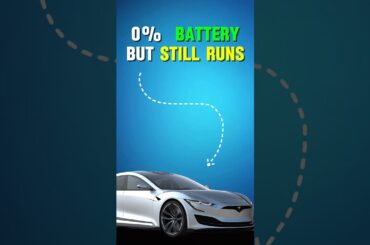 Tesla at 0% Battery But It STILL Runs#cars#automobile#supercar#viral#tesla#shots#carculture
