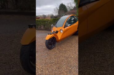 smallest 2 & 3 seater mini car CARVER EV #automobile #shorts #carshorts