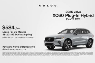 Volvo XC60 Plug-In Hybrid 10/19/2025 6314989