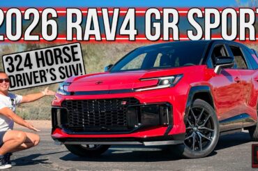 The 2026 Toyota RAV4 GR Sport Is An Unexpected Plug-In Performance Hybrid Driver's SUV