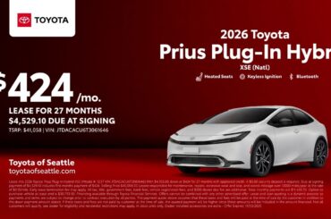Toyota Prius Plug-In Hybrid 10/21/2025 6321890