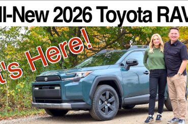 The All-New 2026 Toyota RAV4 is Here // First Review