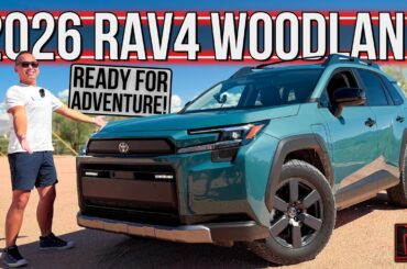 The 2026 Toyota RAV4 Woodland Is A Plug-In Hybrid SUV Made For Bigger Off-Road Adventures