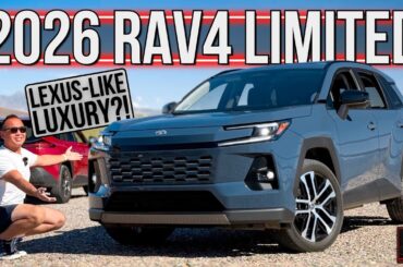 The 2026 Toyota RAV4 Limited AWD Is A Feature Packed Hybrid Family SUV For Core Shoppers