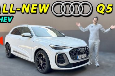2026 Audi Q5 driving REVIEW PHEV (e-hybrid) - why is the Q5 the most sold Audi?