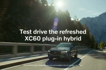 Meet the refreshed Volvo XC60 Plug-in hybrid