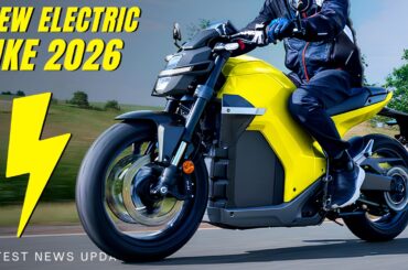 Hot News about Upcoming Electric Motorcycles: Debuts and eBike Rumors for 2026