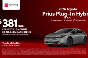 Toyota Prius Plug-In Hybrid 10/25/2025 6346502