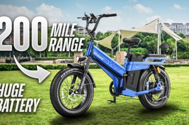 Tesway X7 Pro | 100-Mile Range Electric Bike Test & Full Review