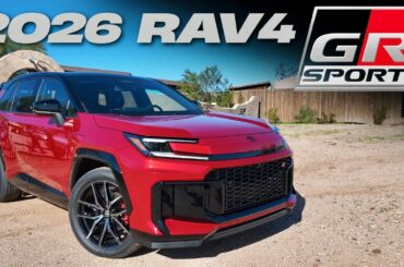 2026 Toyota RAV4 GR Sport Plug-In Hybrid First Look and Drive!