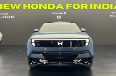 New Honda EV Coming To India - First Look | @MotorBeam