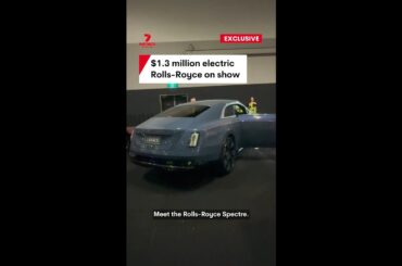 $1.3m Rolls-Royce Spectre on display at Sydney International EV Motor Show