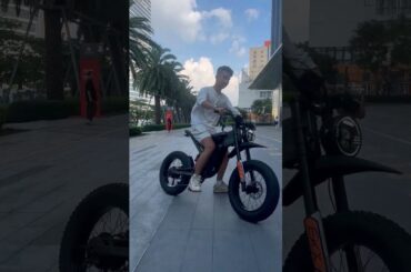 The EKX X21 Max electric bike features a 60V 30Ah battery and 6000W brushless motor #ebike