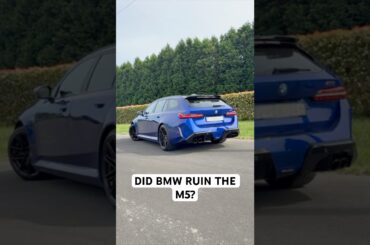 Did BMW ruin the new M5 Touring Plug-in Hybrid? #bmw #cars #automobile