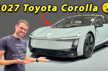 The 2027 all-new Toyota Corolla will look like a supercar! First look!