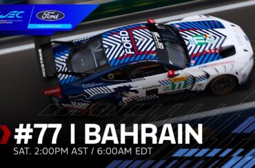 Ford Mustang GT3 Onboard Cam | 2025 FIA WEC 8 Hours of Bahrain | Ford Racing