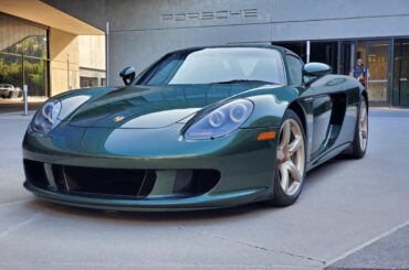 The only green Porsche Carrera GT that I know of. (4032 x 3024)