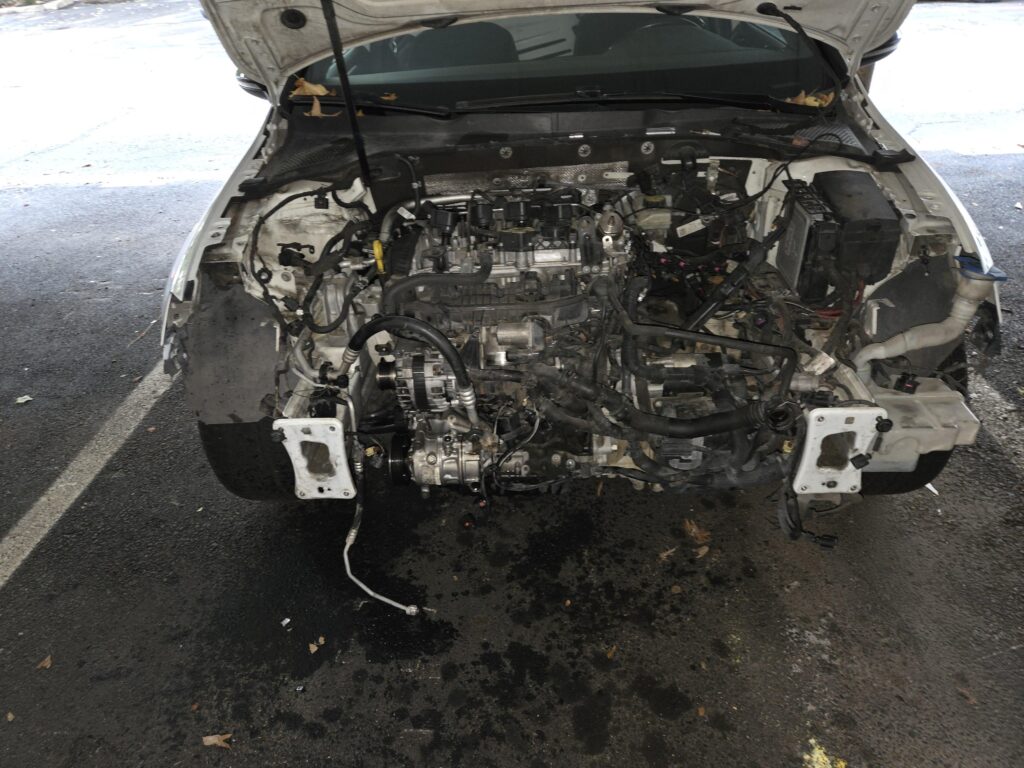 Ignored a loud tick... and now to rebuild in my apartment...