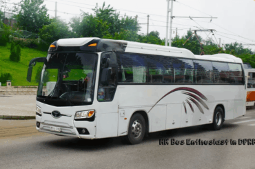 Its oddly weird to see Hyundai and KIA Utility cars and buses badged as Toyotas in North Korea