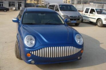 Introducing this strange Chery Eastar based sedan created by China’s Binhzhou Pride which operated between 2006-08; their cars had no names and could only be sold in Binzhou City.. It was said that the designers of this particular car were either from the year 2184 or designed the car while drunk.