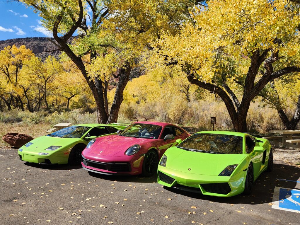 Diablo, 911, Gallardo in fall [4000x3000]