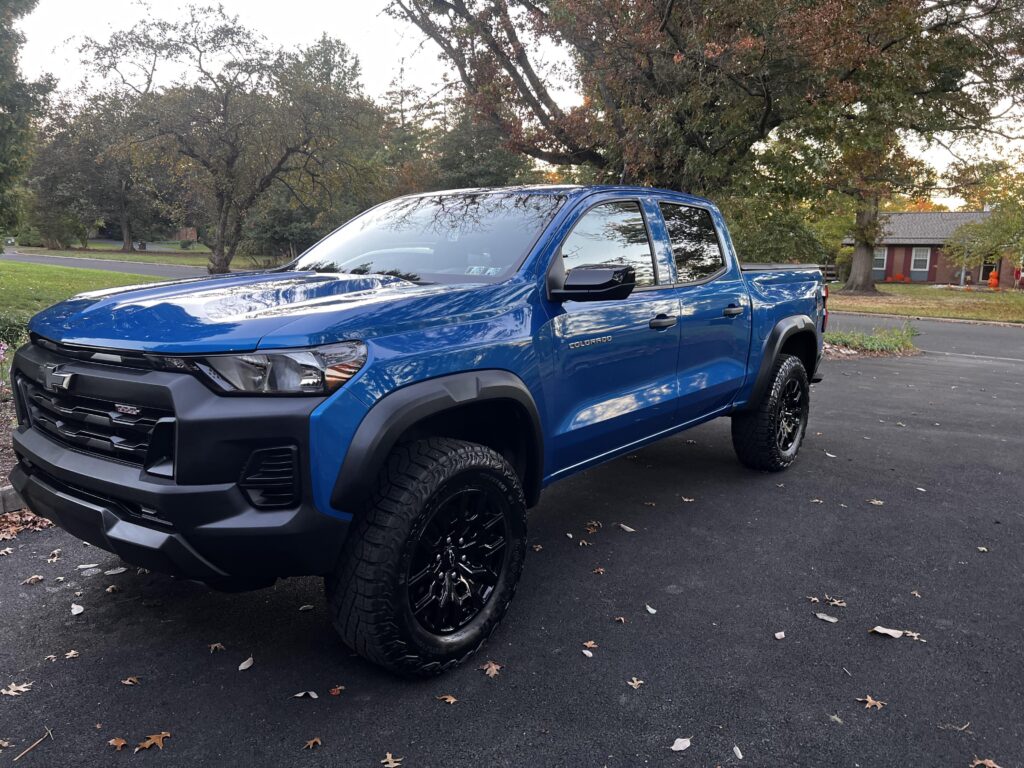 I bought my first Chevy Colorado ZR2 in Glacier Blue