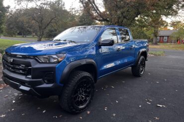 I bought my first Chevy Colorado ZR2 in Glacier Blue