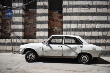 A Peugeot in Damascus [4000x6000]
