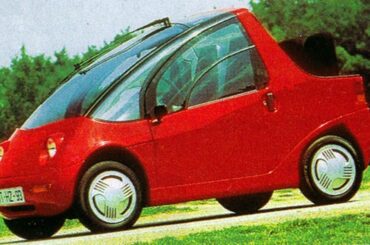 Hotzenblitz. A small electric microcar built in Germany and Austria