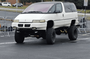 Gaze upon it and fear it's mighty third row seating and bevy of cupholders